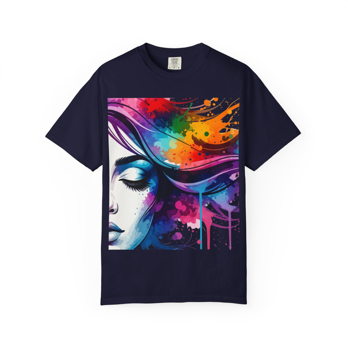 Vibrant Artistic T-Shirt for Creative Souls, Unisex Graphic Tee, Colorful Art Apparel, Perfect Gift for Art Lovers, Summer Fashion