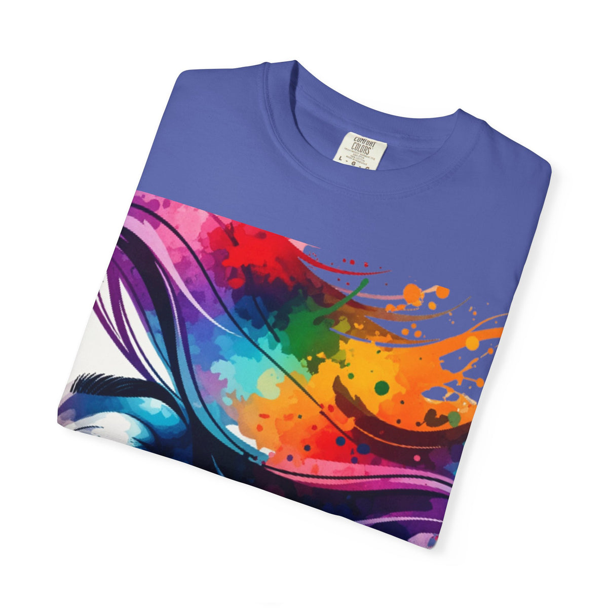 Vibrant Artistic T-Shirt for Creative Souls, Unisex Graphic Tee, Colorful Art Apparel, Perfect Gift for Art Lovers, Summer Fashion