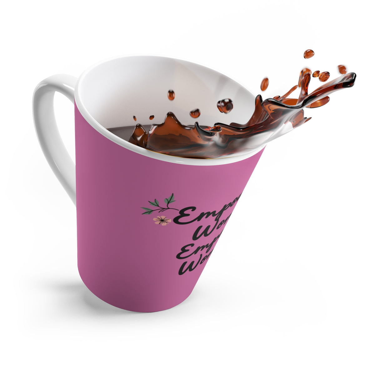 Empowered Women Mug - Inspirational Latte Cup for Coffee Lovers, Perfect Gift for Friends, Mother's Day, Celebrations, Motivational