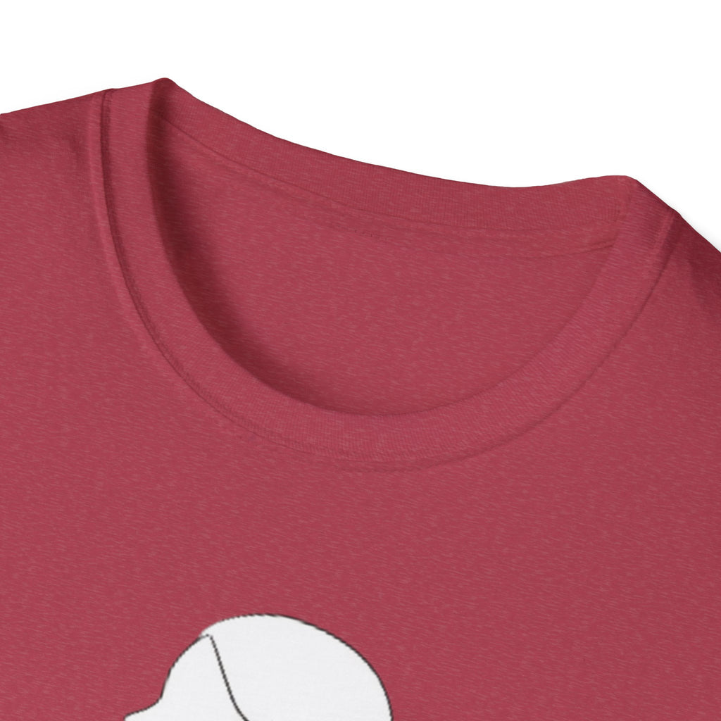 Floral Silhouette Unisex T-Shirt | Softstyle Tee | Nature Lover Gift, Spring Fashion, Casual Wear, Art-Inspired Shirt, Botanical Tee