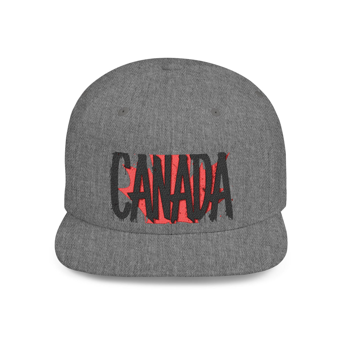 Canada Flat Bill Snapback Cap, Trendy Canada Hat, Stylish Gift, casquette