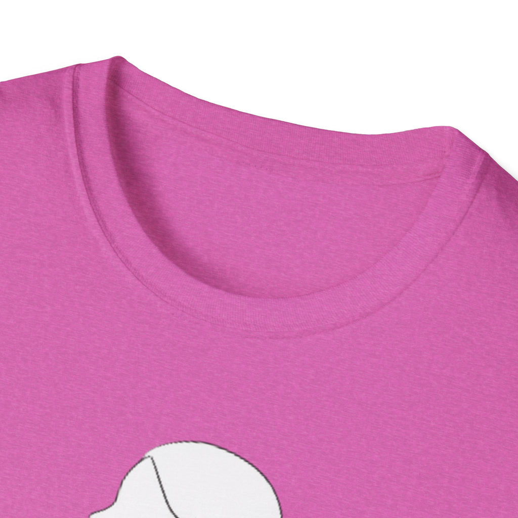 Floral Silhouette Unisex T-Shirt | Softstyle Tee | Nature Lover Gift, Spring Fashion, Casual Wear, Art-Inspired Shirt, Botanical Tee