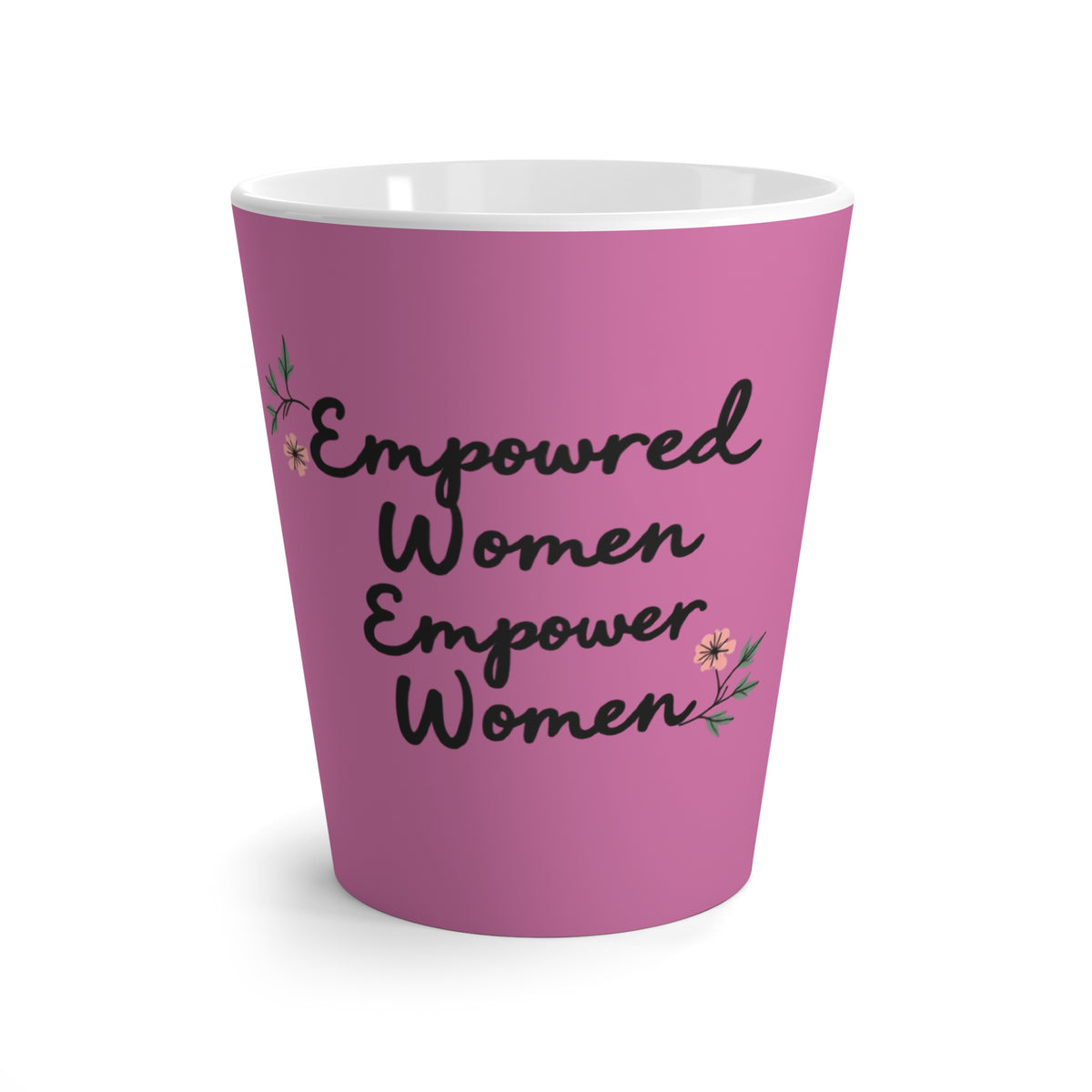 Empowered Women Mug - Inspirational Latte Cup for Coffee Lovers, Perfect Gift for Friends, Mother's Day, Celebrations, Motivational