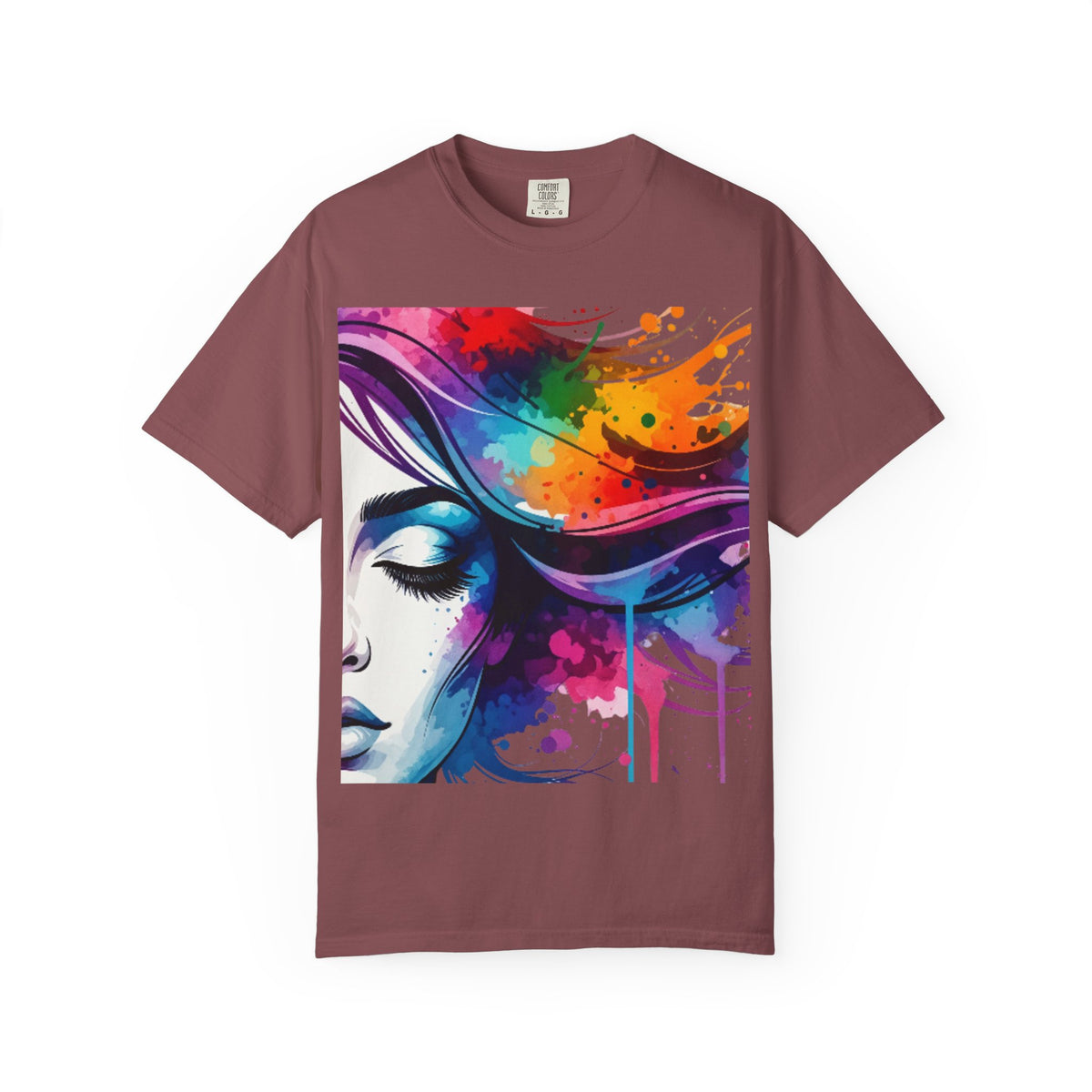 Vibrant Artistic T-Shirt for Creative Souls, Unisex Graphic Tee, Colorful Art Apparel, Perfect Gift for Art Lovers, Summer Fashion
