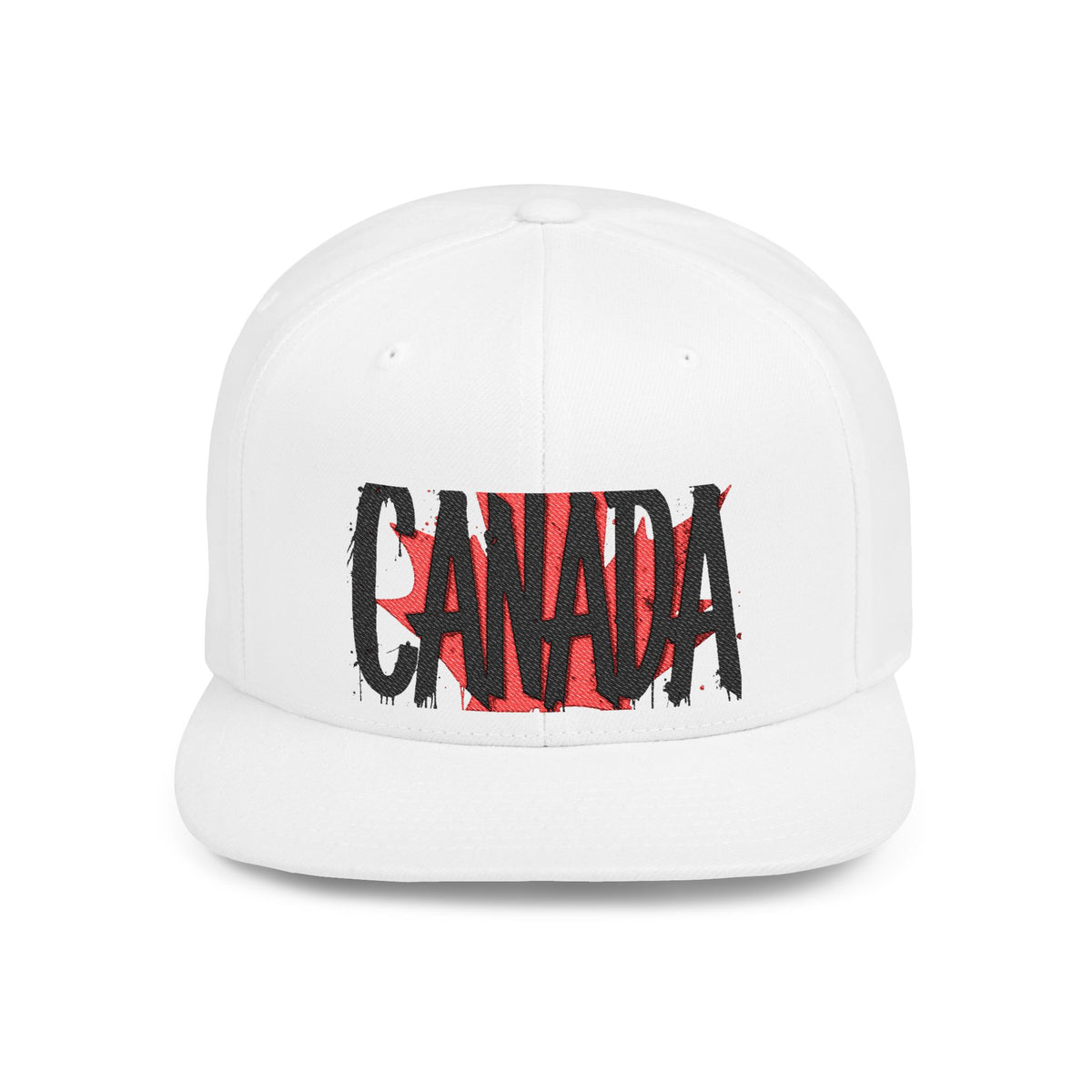 Canada Flat Bill Snapback Cap, Trendy Canada Hat, Stylish Gift, casquette