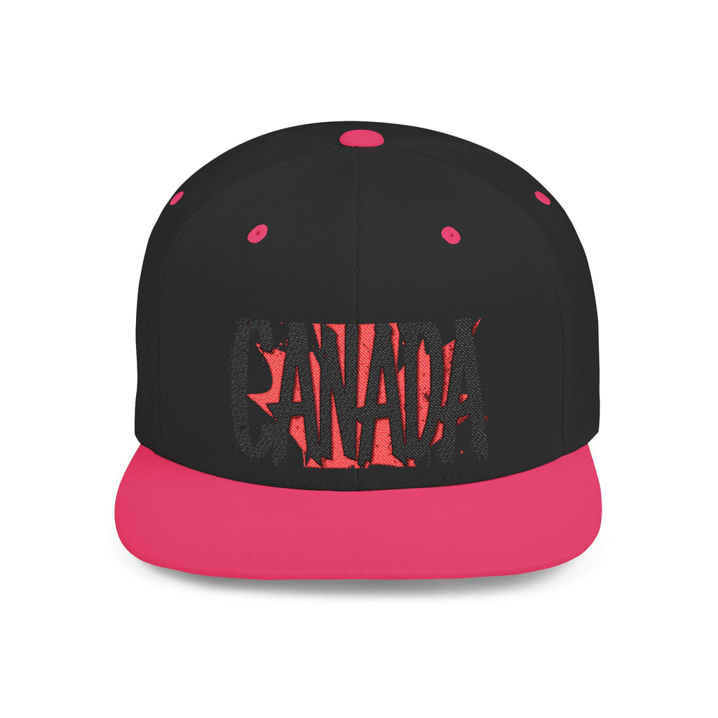 Canada Flat Bill Snapback Cap, Trendy Canada Hat, Stylish Gift, casquette