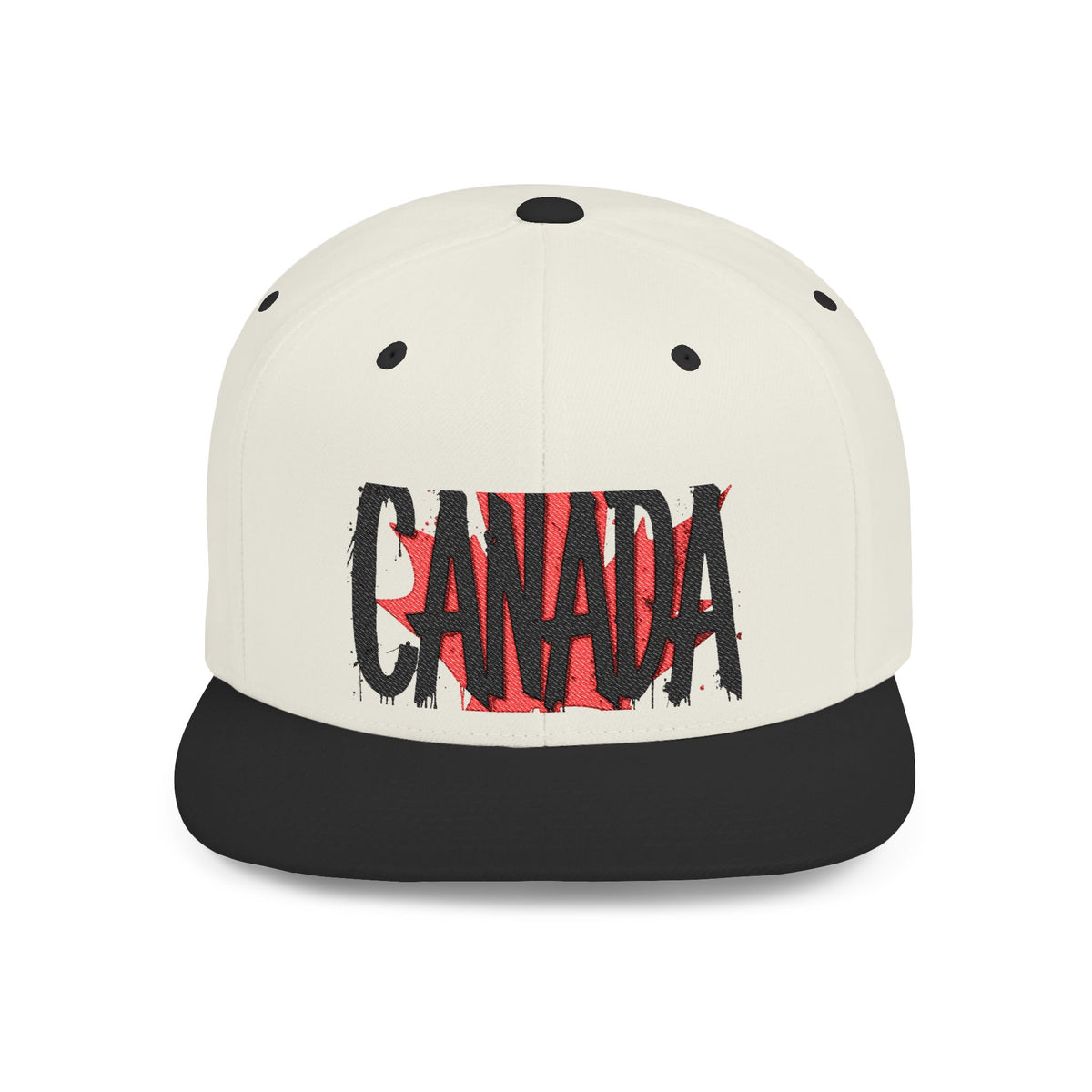 Canada Flat Bill Snapback Cap, Trendy Canada Hat, Stylish Gift, casquette