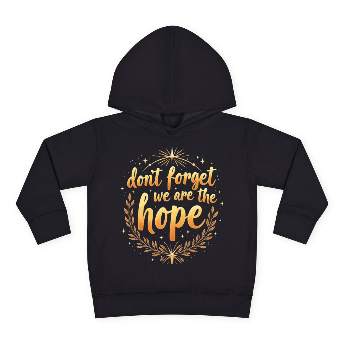 Hopeful Toddler Pullover Fleece Hoodie, Cute Youth Sweatshirt, Inspirational Kids Gear, Cozy Children’s Apparel, Perfect Gift for Birthdays