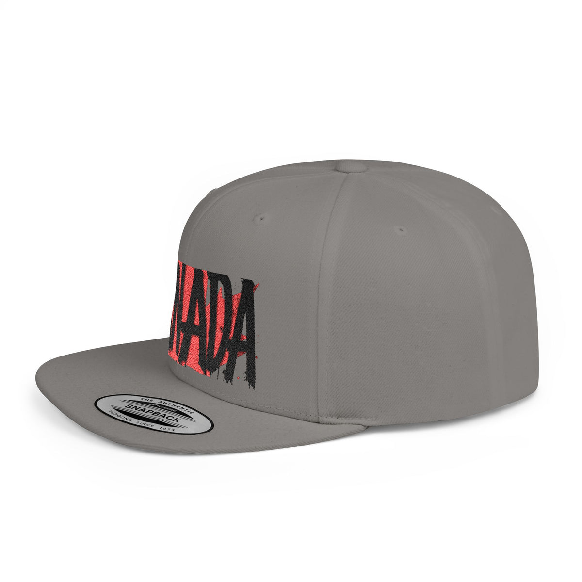Canada Flat Bill Snapback Cap, Trendy Canada Hat, Stylish Gift, casquette
