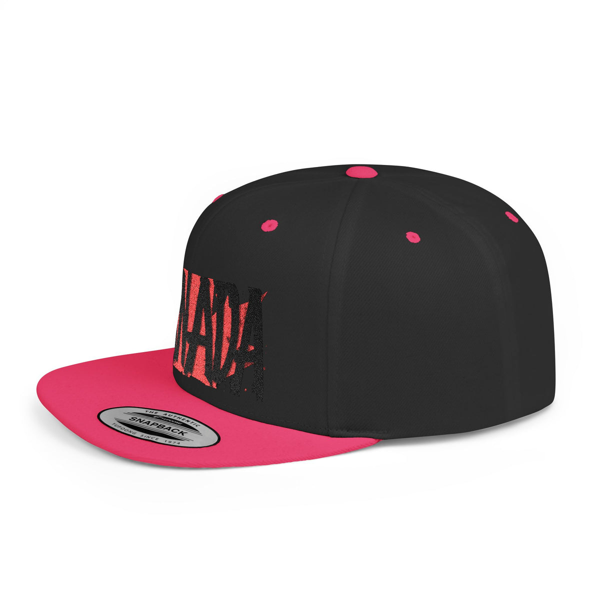Canada Flat Bill Snapback Cap, Trendy Canada Hat, Stylish Gift, casquette