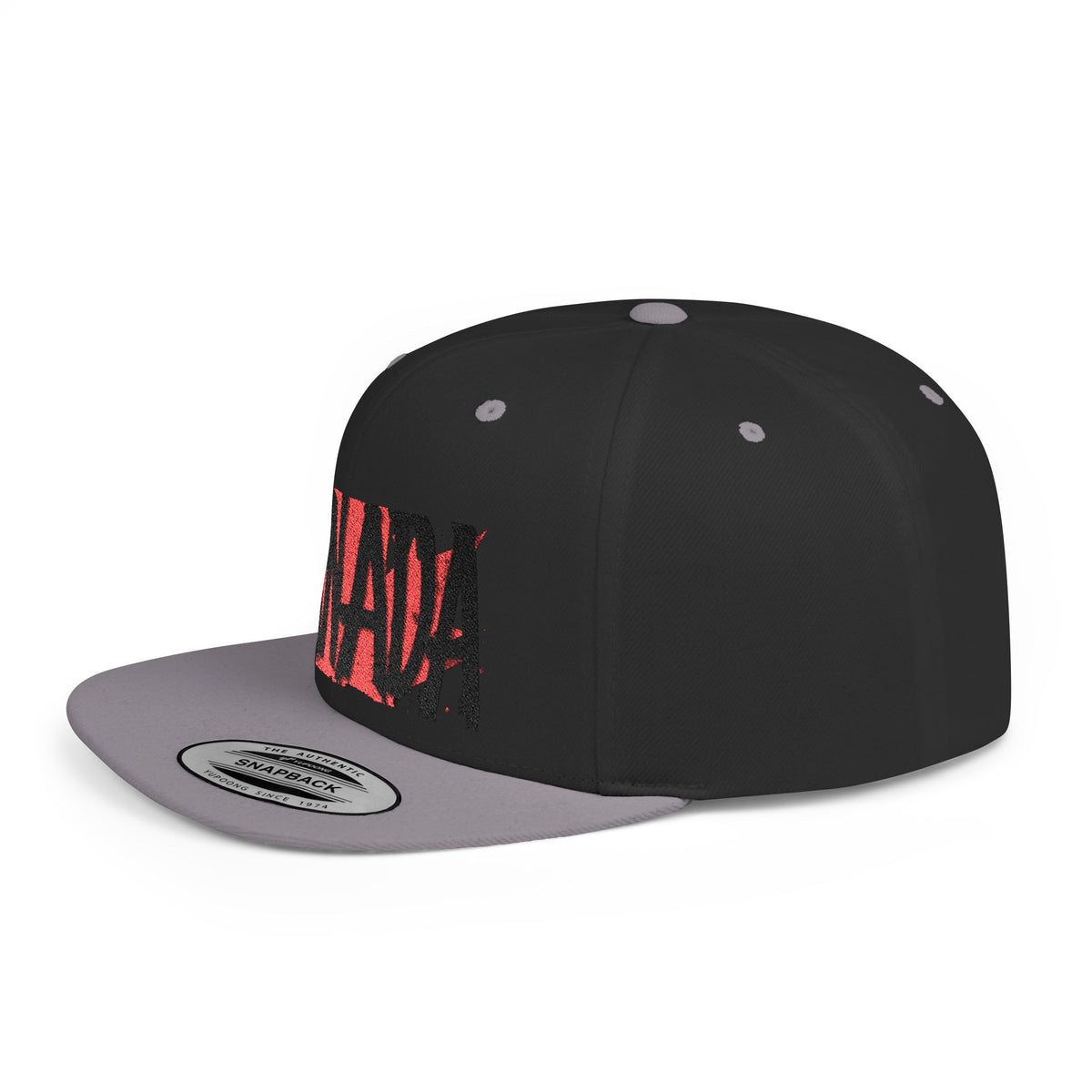 Canada Flat Bill Snapback Cap, Trendy Canada Hat, Stylish Gift, casquette