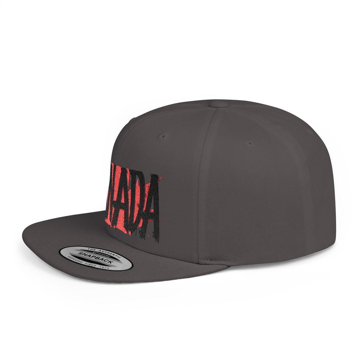Canada Flat Bill Snapback Cap, Trendy Canada Hat, Stylish Gift, casquette