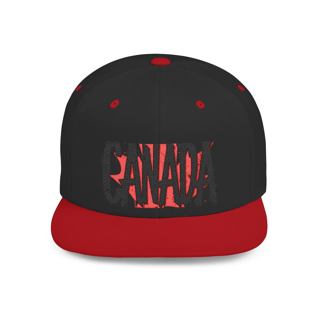 Canada Flat Bill Snapback Cap, Trendy Canada Hat, Stylish Gift, casquette