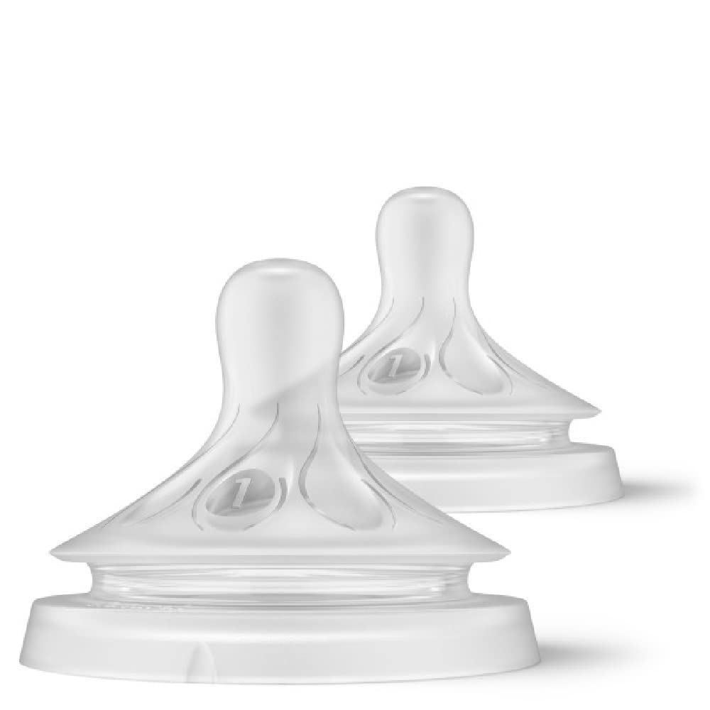 Philips Avent Natural Response Nipples, Extra Fast Flow (Flow 5), 6m+, 4-pack, SCY965/44