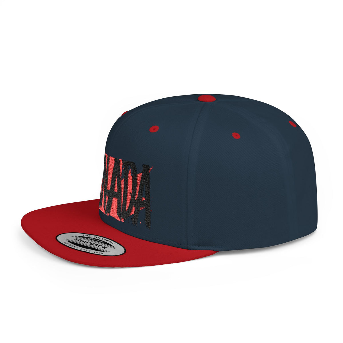 Canada Flat Bill Snapback Cap, Trendy Canada Hat, Stylish Gift, casquette