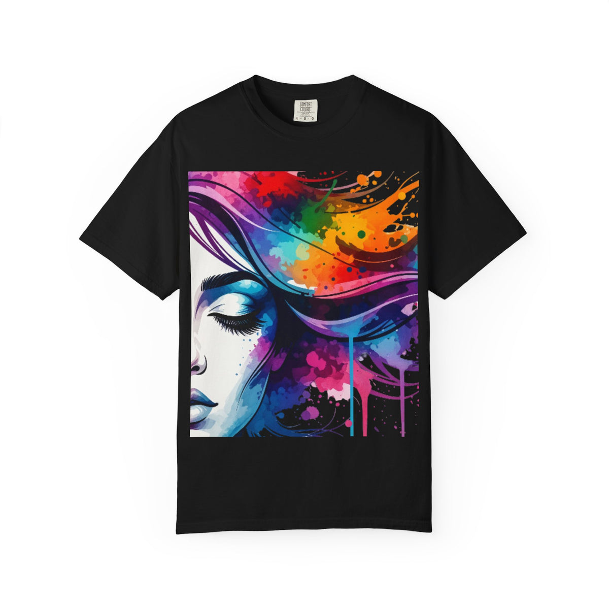Vibrant Artistic T-Shirt for Creative Souls, Unisex Graphic Tee, Colorful Art Apparel, Perfect Gift for Art Lovers, Summer Fashion