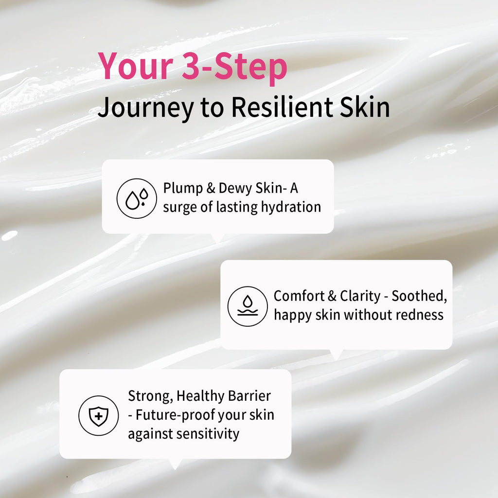 Crème visage RAZUYEN en flacon blanc, crème étalée en surface claire