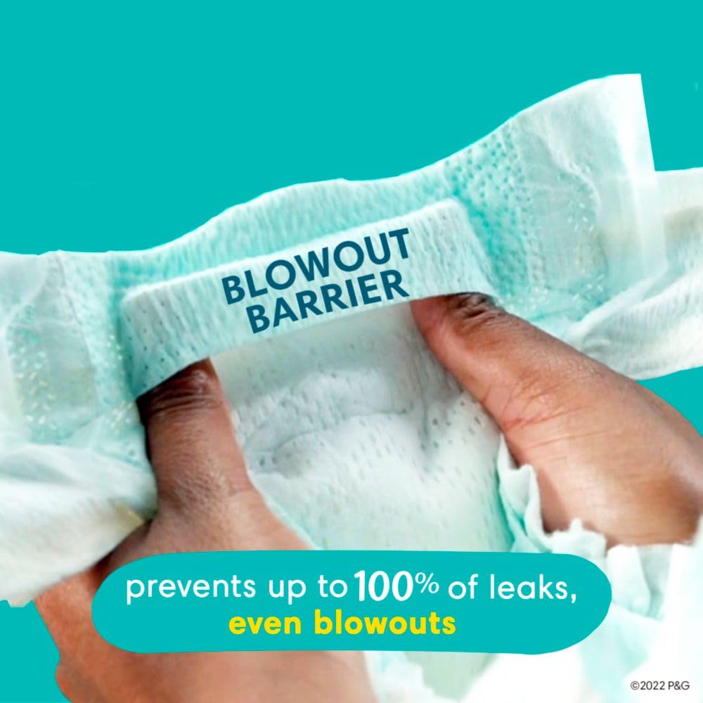 Pampers, Swaddlers Diapers, Ultra Absorbent Disposable Infant Diaper, Size 5 (12.25+ kg), 100 Count