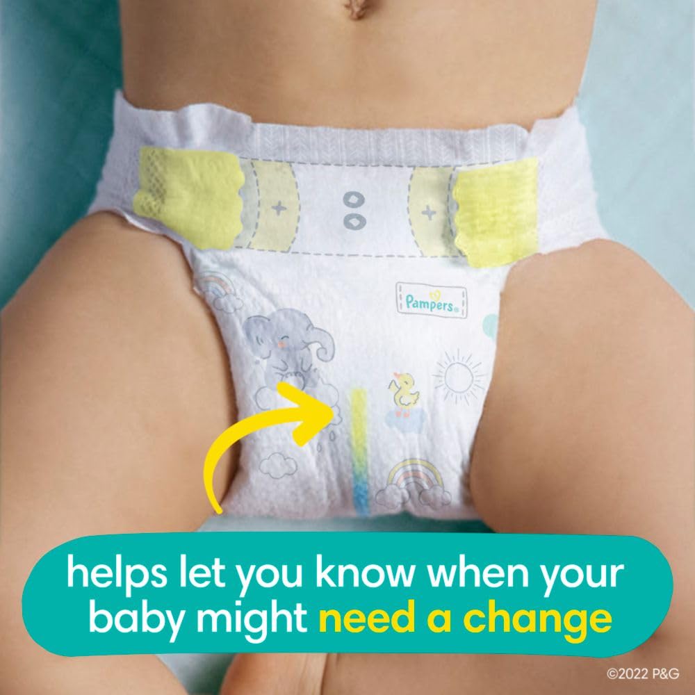 Pampers, Swaddlers Diapers, Ultra Absorbent Disposable Infant Diaper, Size 5 (12.25+ kg), 100 Count