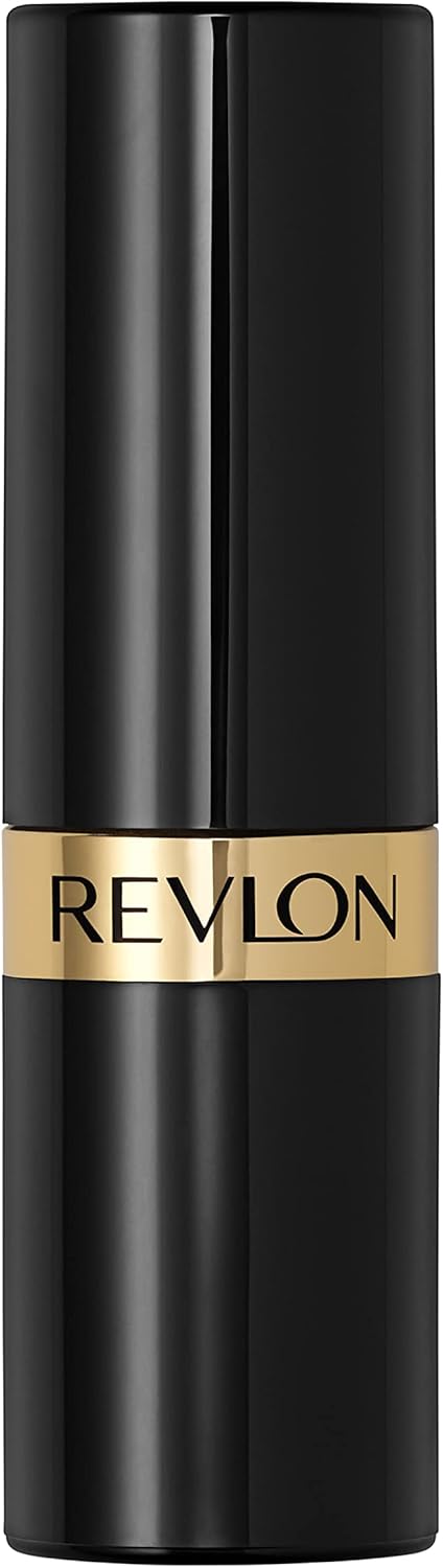 REVLON Lipstick, Super Lustrous Lipstick, Creamy Formula For Soft, Fuller-Looking Lips, Moisturized Feel, 755 Bare It All, 0.15 oz