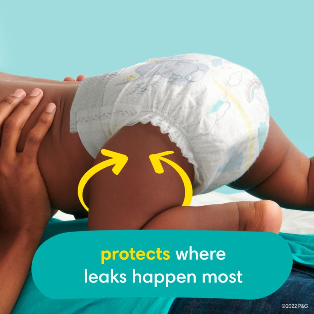 Pampers, Swaddlers Diapers, Ultra Absorbent Disposable Infant Diaper, Size 5 (12.25+ kg), 100 Count