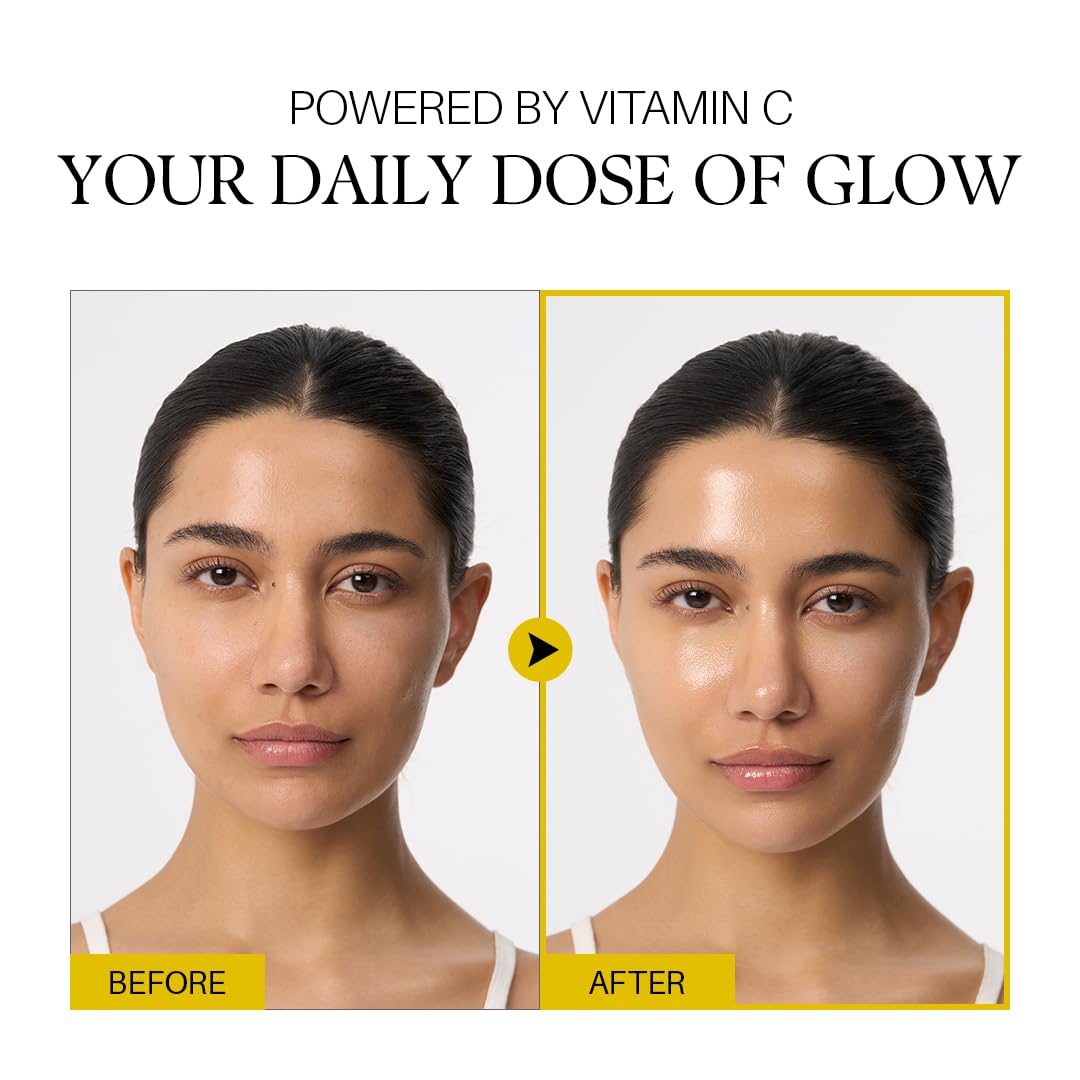 Visage avant-après avec soin, peau plus lisse et lumineuse, application de crème