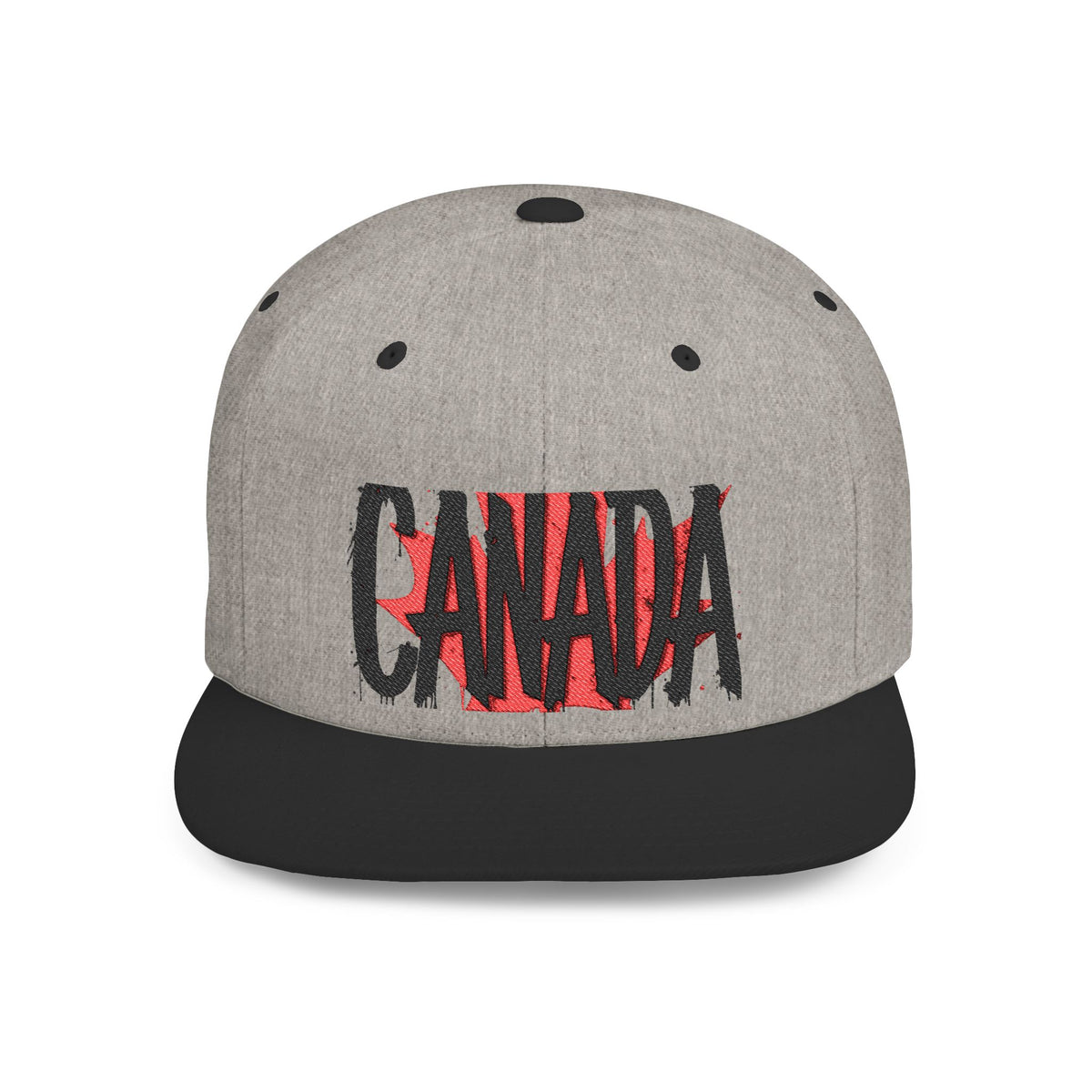 Canada Flat Bill Snapback Cap, Trendy Canada Hat, Stylish Gift, casquette