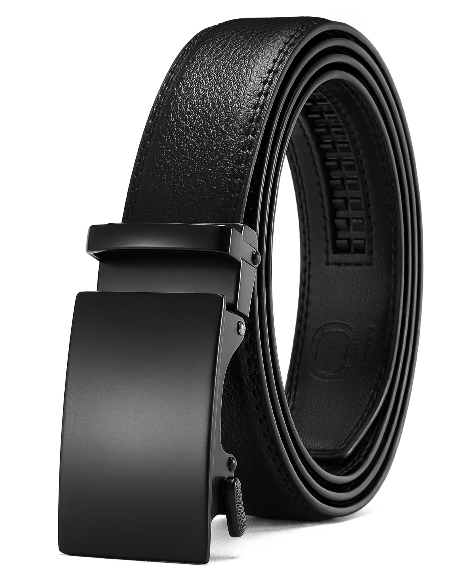 CHAOREN Kids Belt, 1 1/4" Ratchet Boys Belt with Dress Leather, Adjustable for Casual and Formal Wear