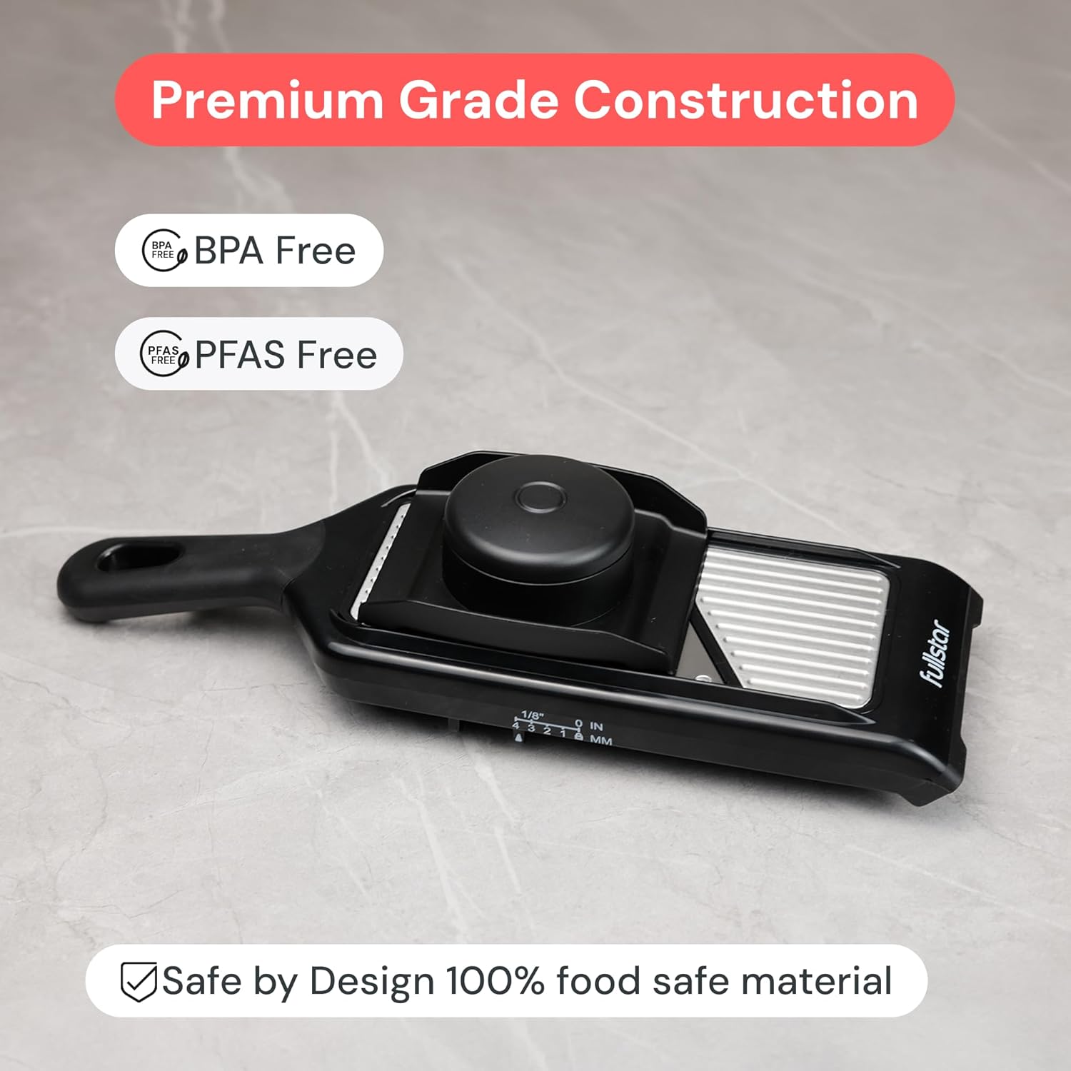 fullstar 2in1 SS Handheld Mandoline Fruit Slicer