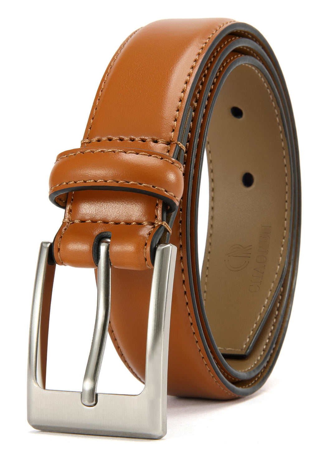 CHAOREN Kids Belt - 1 1/8" Leather Boys Belt for Dress - Perfect Companion to Youth Formal Outfit