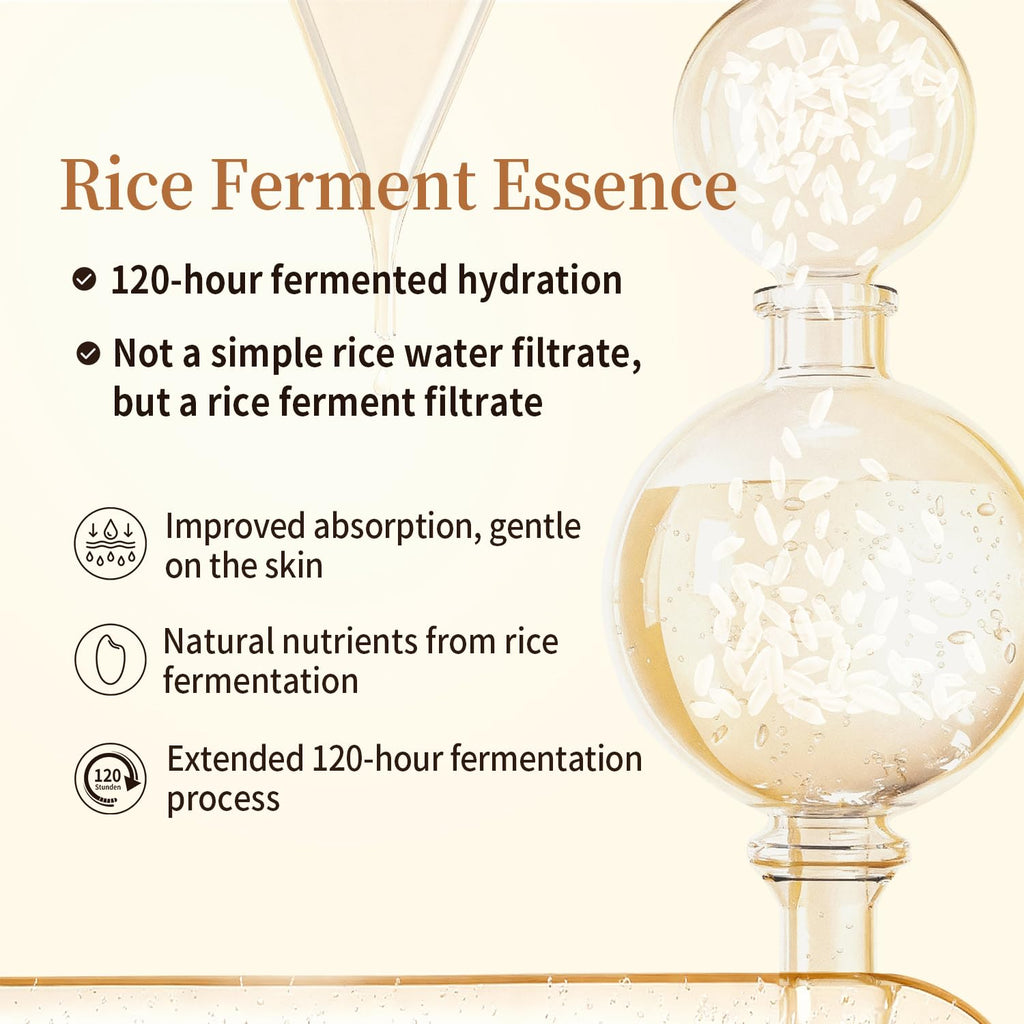 Flacon de toner RAZUYEN avec riz fermenté dans une sphère transparente