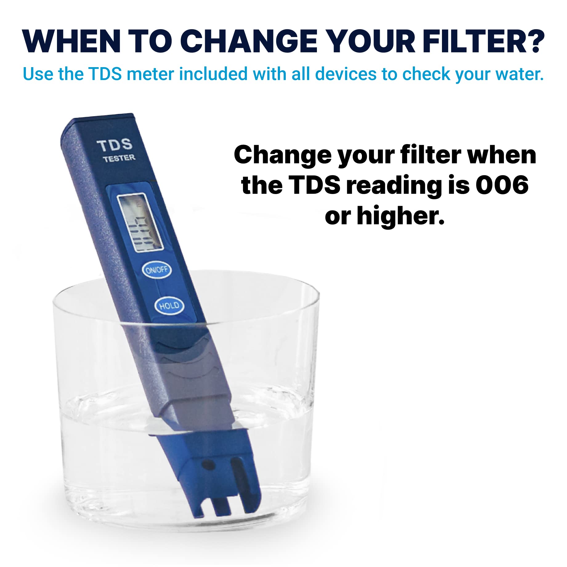 ZeroWater Official Replacement Filter - 5-Stage 0 TDS Filter Replacement - System IAPMO Certified to Reduce Lead, Chromium, and PFOA/PFOS, 2-Pack