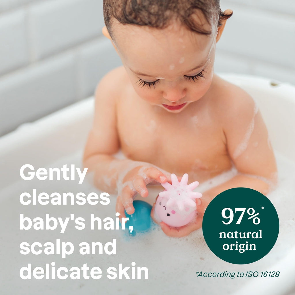 ATTITUDE Baby 2-in-1 Shampoo and Body Wash, Made in Canada, EWG Verified, Dermatologically Tested, Vegan, Good Night, 473 mL