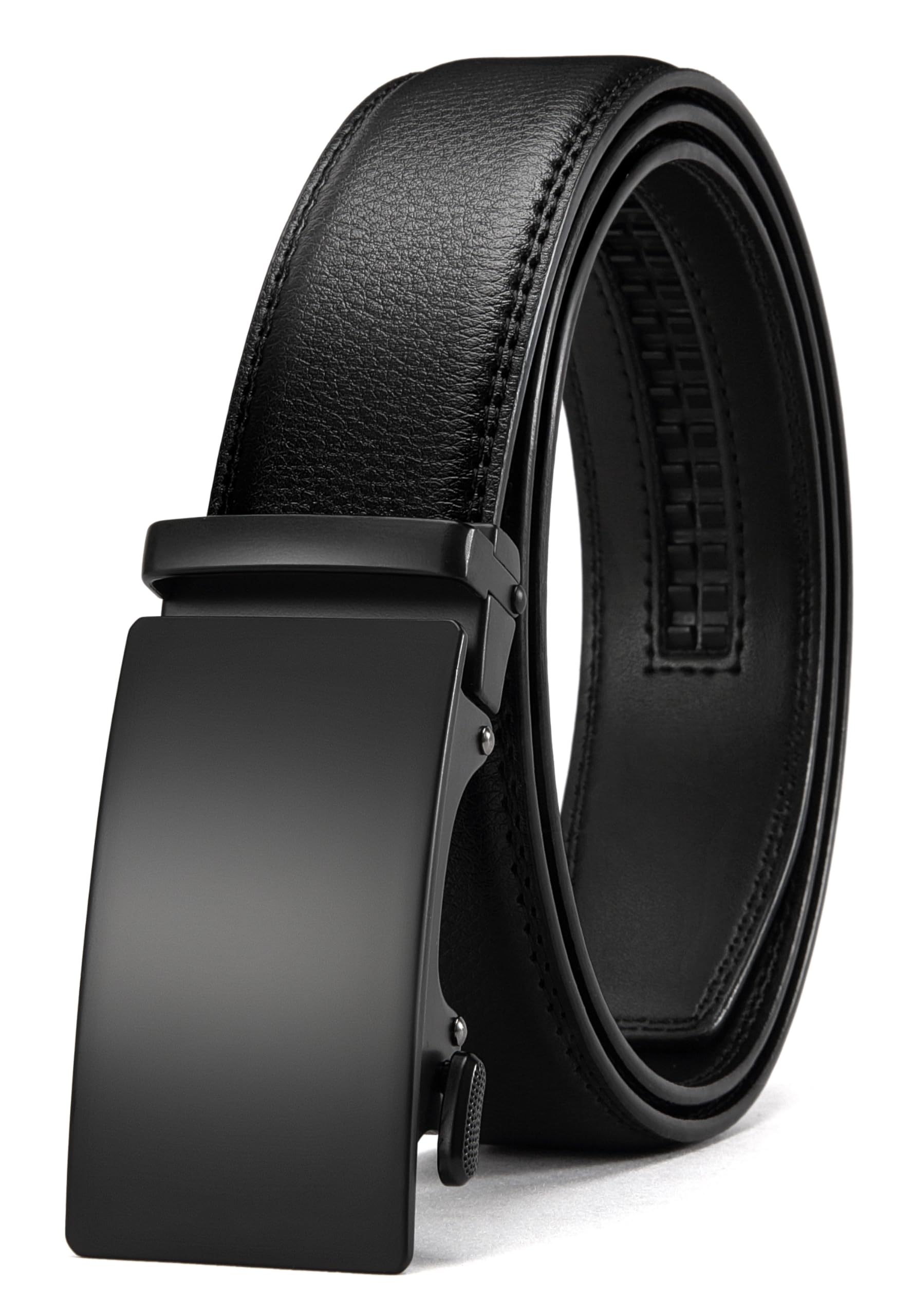 CHAOREN Ratchet Belts Men, 1 3/8" Mens Belts Leather for Dress, Micro Adjustable Fit Everywhere