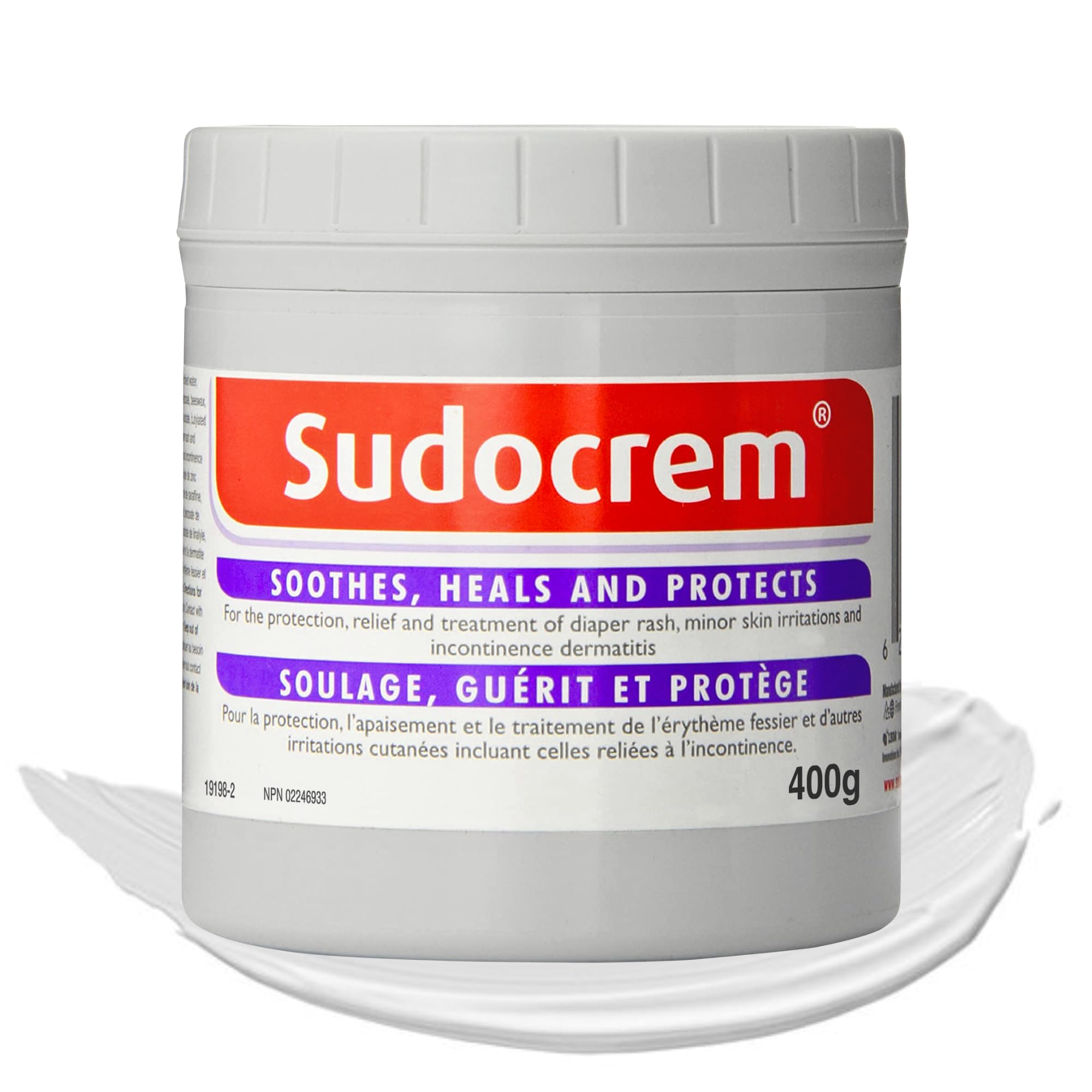 Sudocrem - Diaper Rash Cream for Baby, Soothes, Heals, and Protects, Relief and Treatment of Diaper Rash, Zinc Oxide Cream - 250g