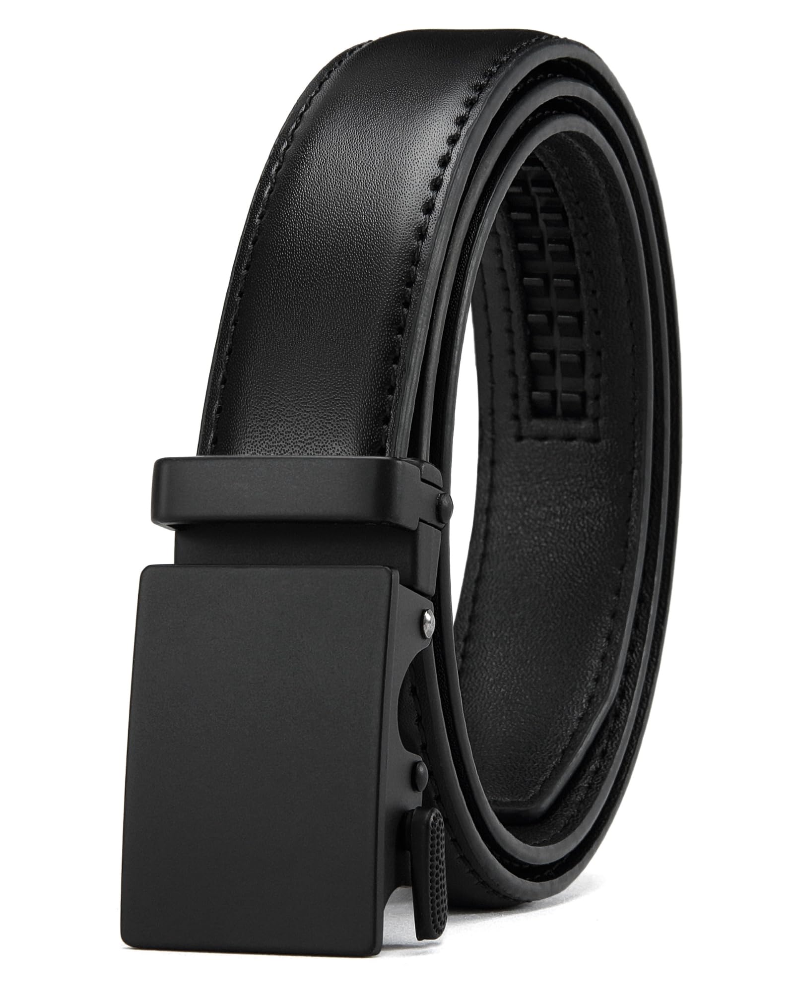 CHAOREN Ratchet Kids Belt - 1" Leather Dress Boys Belt - Adjustable for Formal Wear and School Uniform