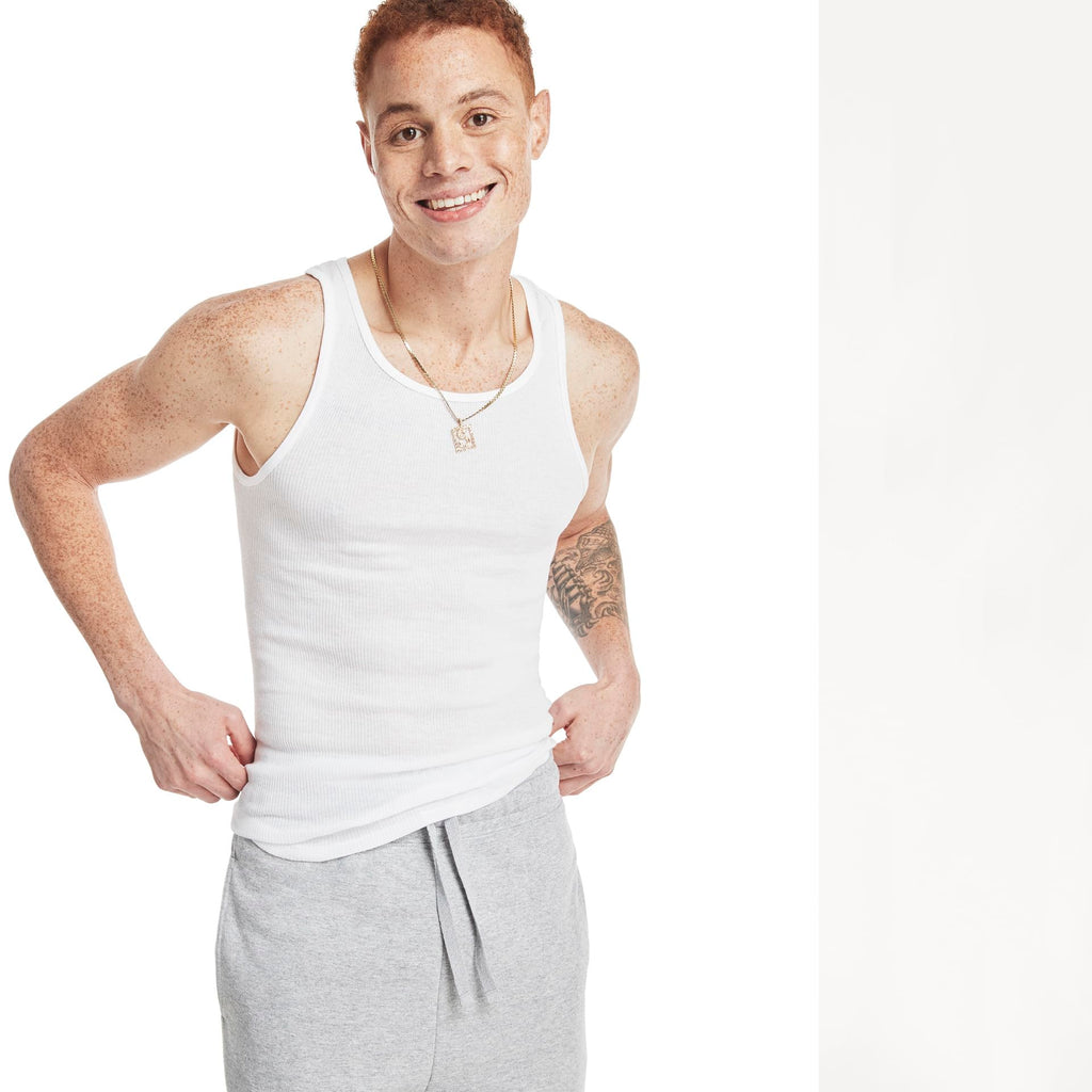 Hanes Men’s Ribbed Tank
