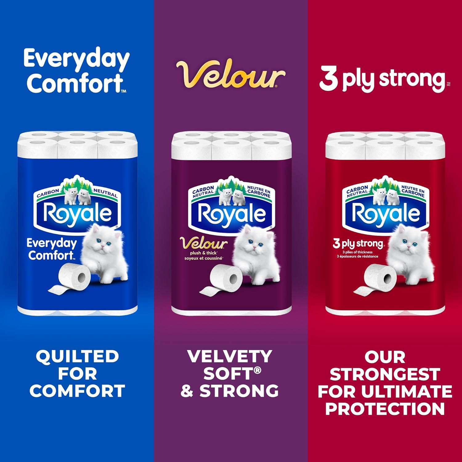Royale Velour Toilet Paper, 12 Equal 24 Rolls, 142 Bathroom Tissues per roll