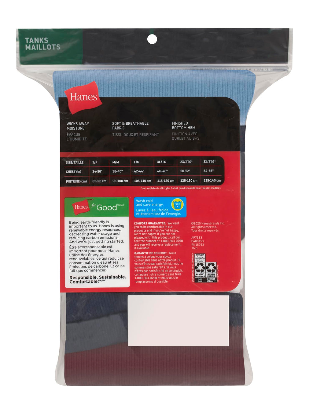 Hanes Men’s Ribbed Tank