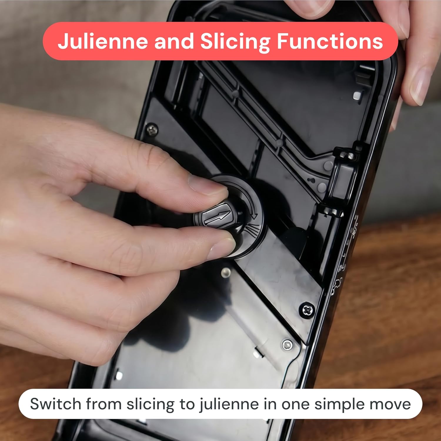 fullstar 2in1 SS Handheld Mandoline Fruit Slicer