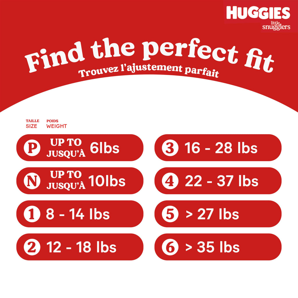 HUGGIES Newborn Diapers - HUGGIES Little Snugglers Disposable Baby Diapers, 84ct, Giga Pack