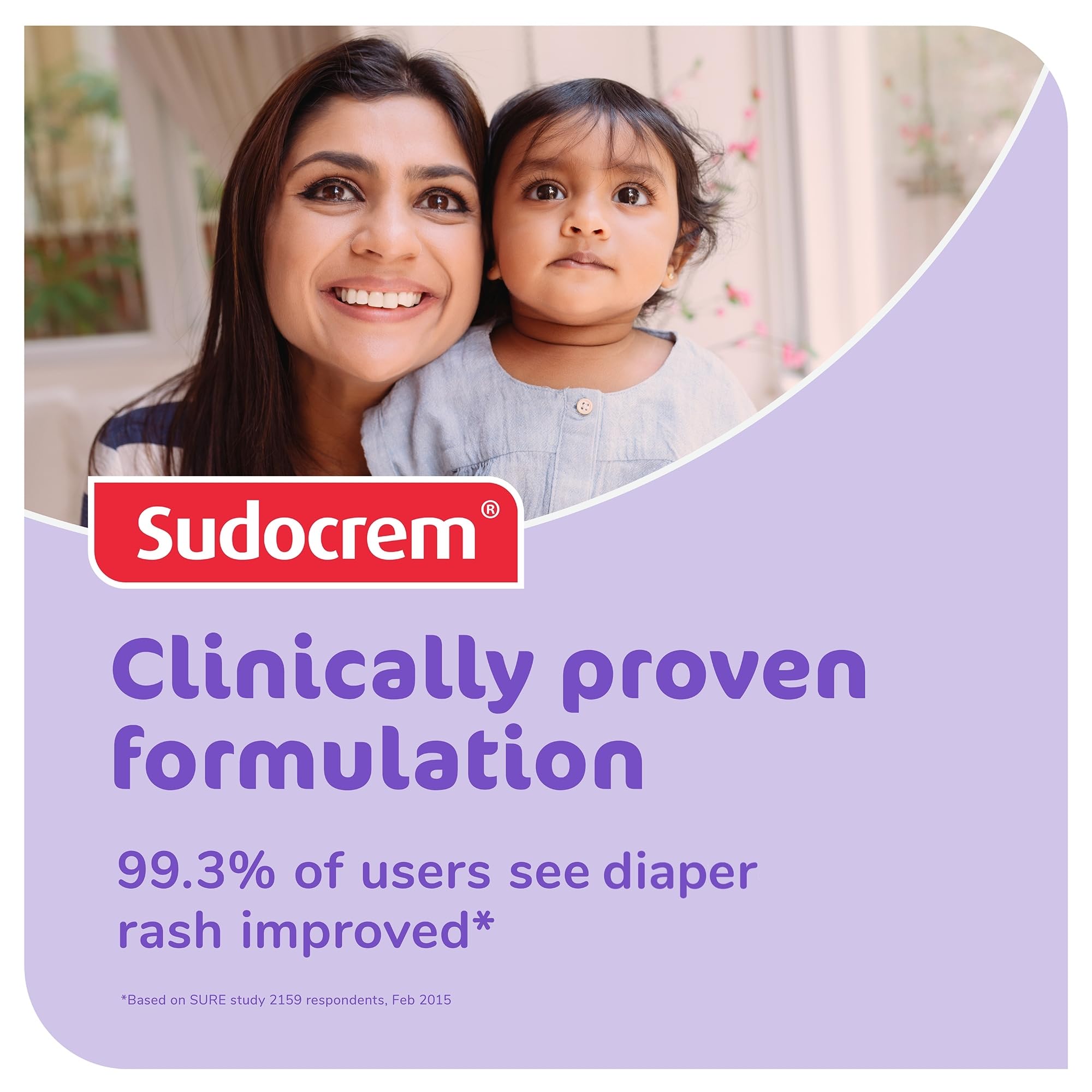 Sudocrem - Diaper Rash Cream for Baby, Soothes, Heals, and Protects, Relief and Treatment of Diaper Rash, Zinc Oxide Cream - 250g