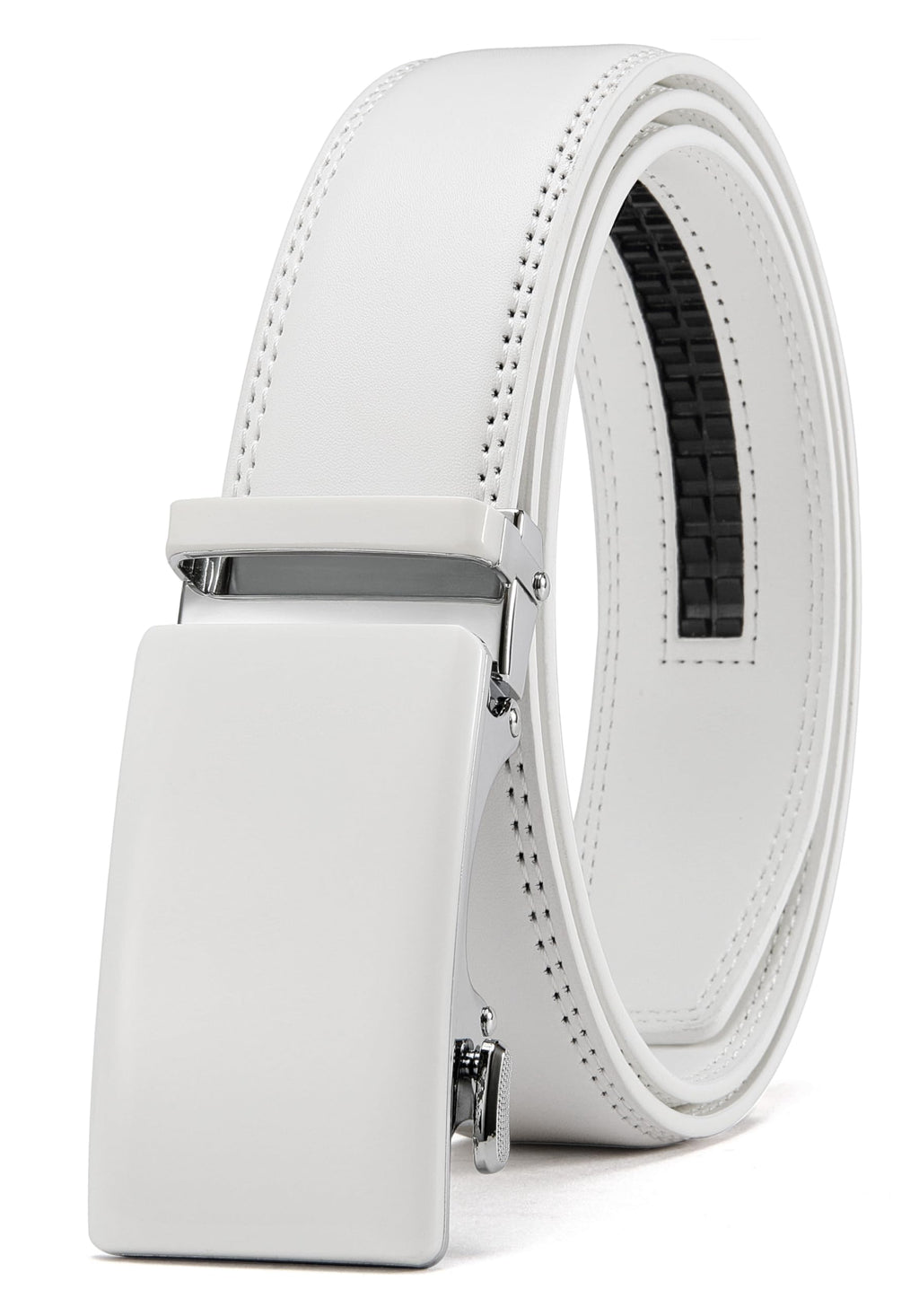 CHAOREN Ratchet Belts Men, 1 3/8" Mens Belts Leather for Dress, Micro Adjustable Fit Everywhere