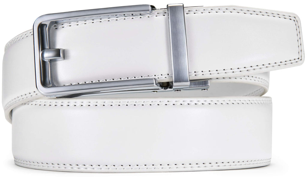 CHAOREN Ratchet Belts Men, 1 3/8" Mens Belts Leather Buckley Belt, Perfect Companion to Men's Oxfords