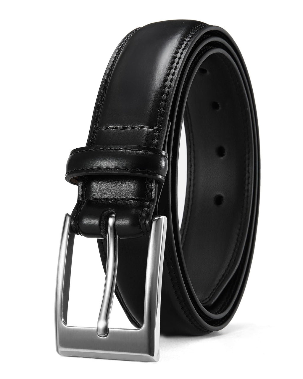 CHAOREN Leather Belts for Men - 1 3/8" Dress Belts Men - Considerate Gift for Work Business Casual Jeans
