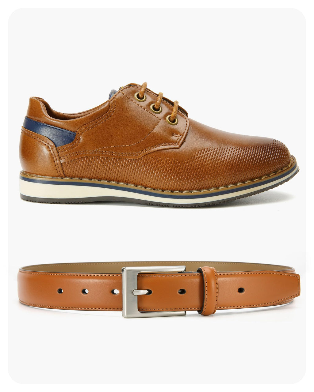 CHAOREN Kids Belt - 1 1/8" Leather Boys Belt for Dress - Perfect Companion to Youth Formal Outfit