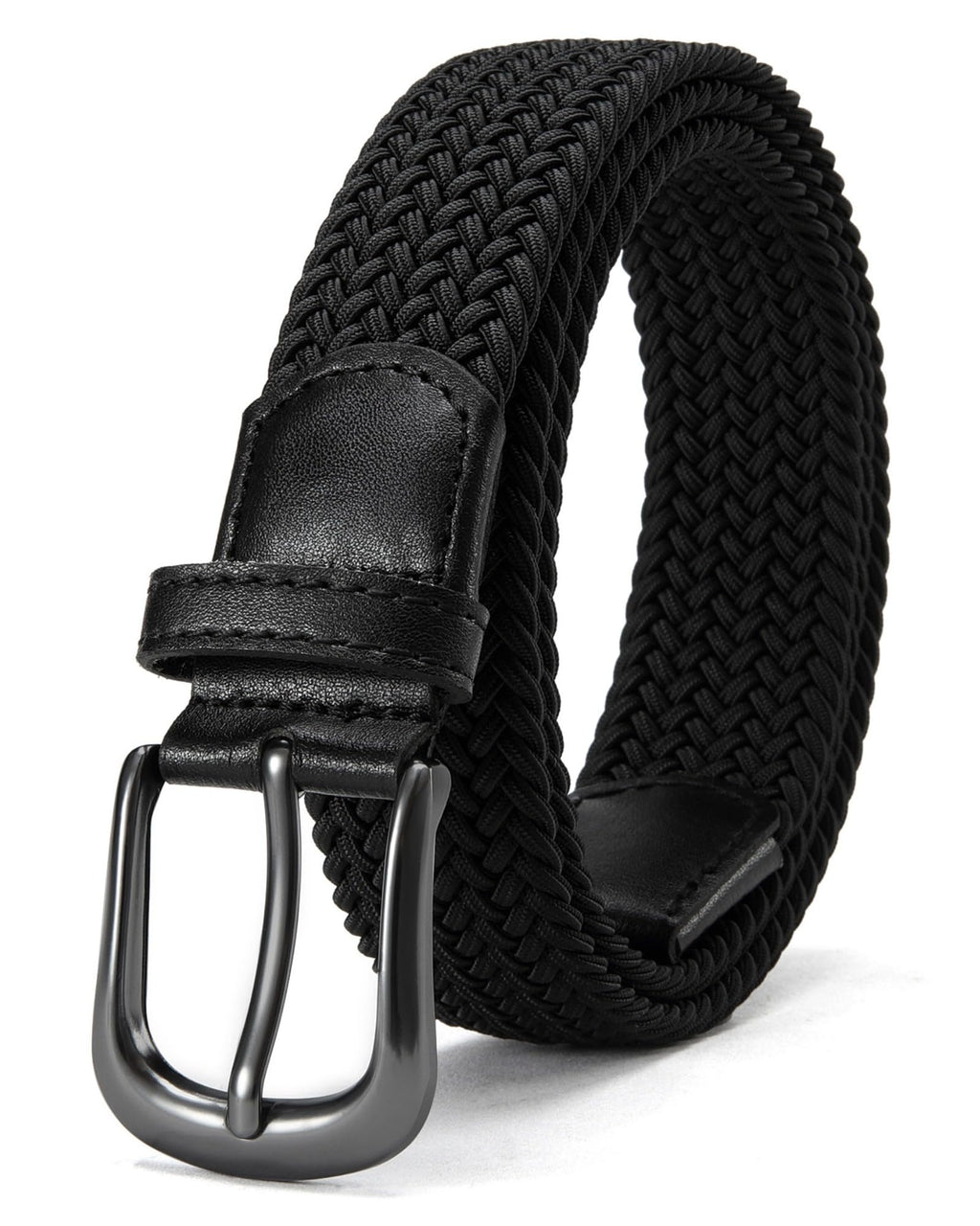 CHAOREN Woven Kids Belt, 1.2" Elastic Boys Belt for Sport, Casual Youth Baseball Belt