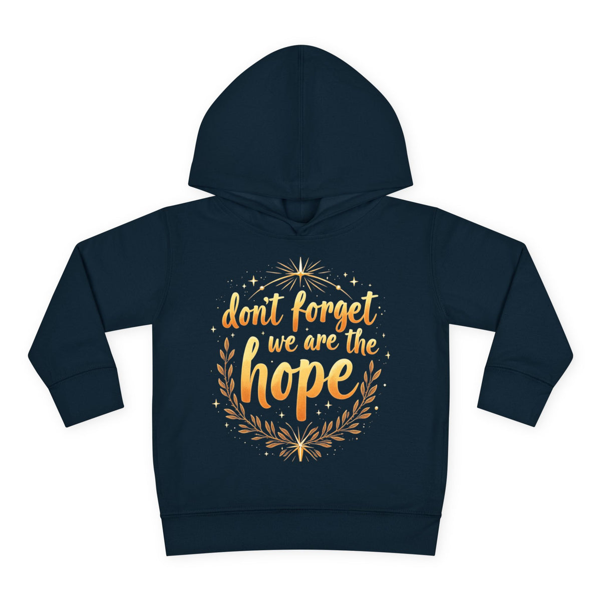 Hopeful Toddler Pullover Fleece Hoodie, Cute Youth Sweatshirt, Inspirational Kids Gear, Cozy Children’s Apparel, Perfect Gift for Birthdays