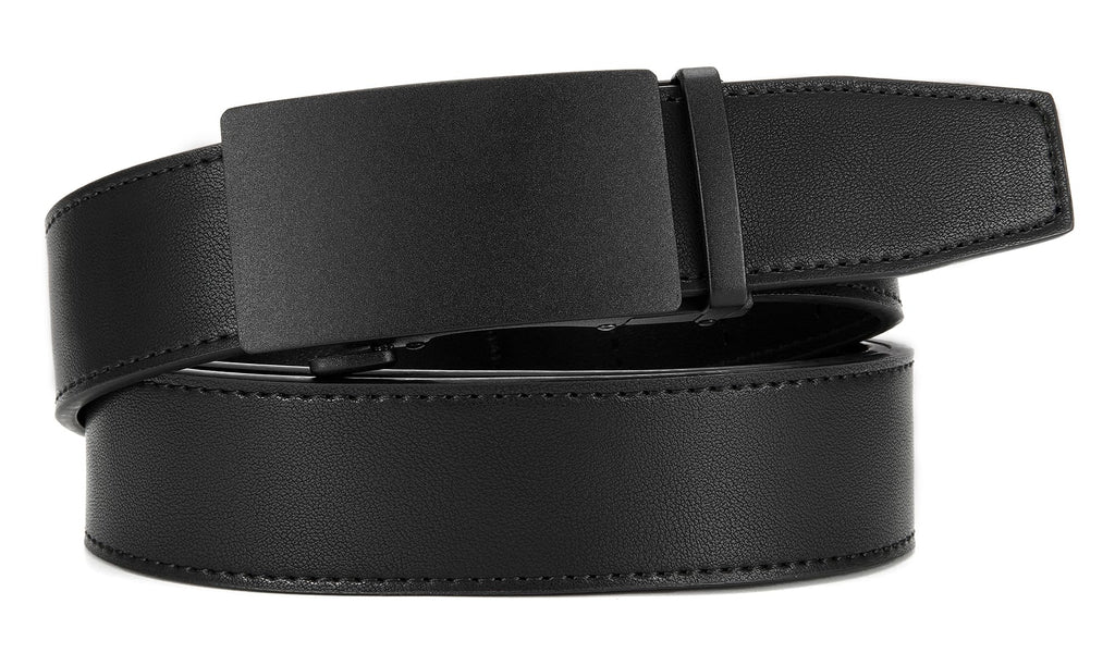 CHAOREN Ratchet Belts Men, 1 3/8" Mens Belts Leather for Dress, Micro Adjustable Fit Everywhere