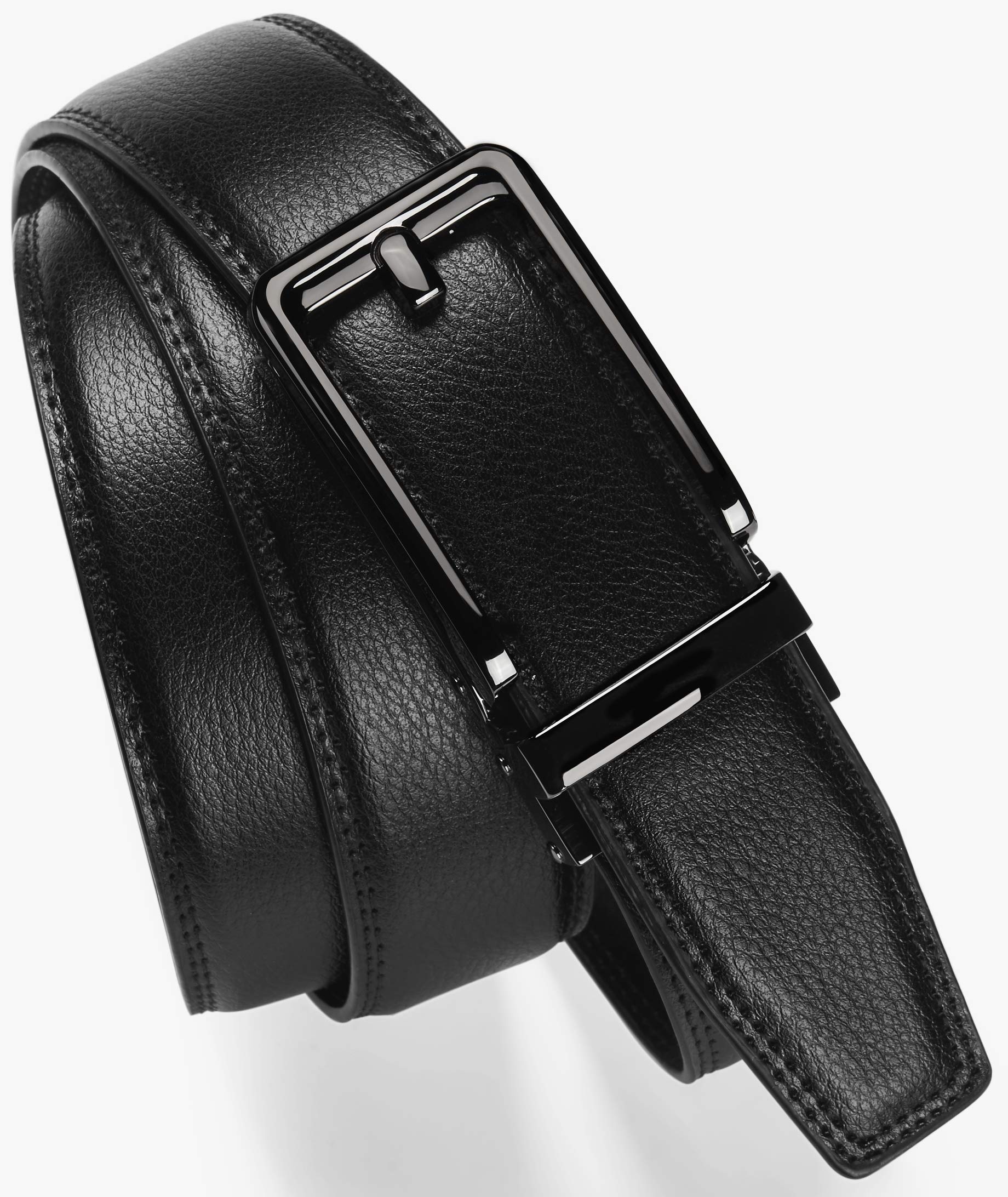 CHAOREN Ratchet Belts Men, 1 3/8" Mens Belts Leather Buckley Belt, Perfect Companion to Men's Oxfords